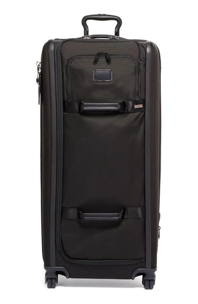 Tumi Alpha 3 Collection 34-inch Tall 4-wheel Duffle Packing Case In Black