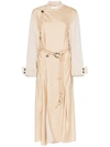 CHLOÉ BELTED WRAP TRENCH COAT