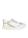 JIMMY CHOO Jimmy Choo Sneakers Raine / M In Fabric Color White / Beige,10885721