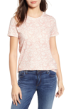 LUCKY BRAND ALL OVER FLORAL TEE,7W84797