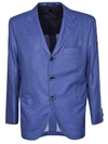 KITON KITON SINGLE BREASTED BLAZER,UG89K06R4401000 A 54 R08