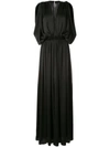 MAISON RABIH KAYROUZ MAISON RABIH KAYROUZ DRAPED EVENING GOWN - 黑色