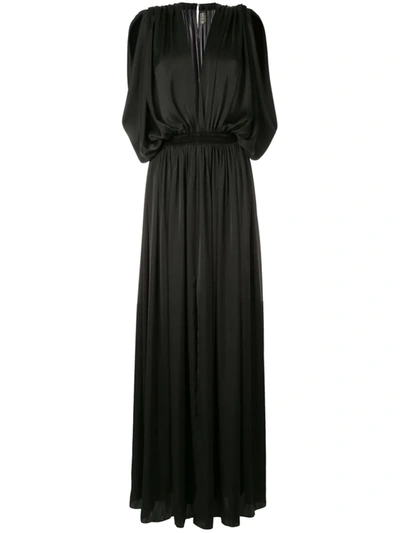 Maison Rabih Kayrouz Draped Evening Gown - 黑色 In Black