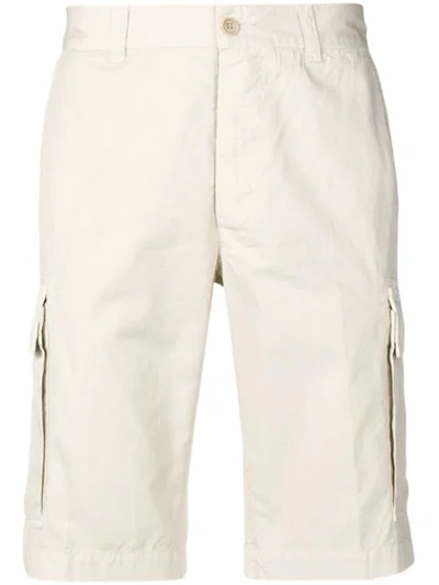 Aspesi Cargo Shorts In Neutrals