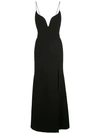 JILL JILL STUART PLUNGE NECK GOWN