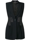 ALEXANDER MCQUEEN SLEEVELESS BLAZER-STYLE JACKET