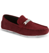 Calvin Klein Men's Kolton Dress Casual Loafers Men's Shoes In Oxblood