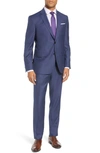 TED BAKER JAY TRIM FIT SOLID WOOL SUIT,TB30127 358
