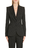 DOLCE & GABBANA JACQUARD BLAZER,F296TTFJRDK