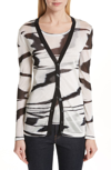 MISSONI SPACE DYE CARDIGAN,MDM00094 BK0502