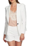 1.state One-button Fitted Blazer In New Ivory