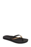 Reef Cushion Bounce Stargazer Flip-flop Sandals Women's Shoes In Gold