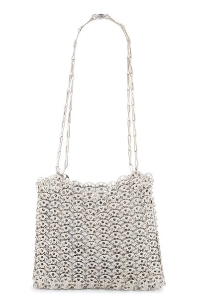 Paco Rabanne Iconic 1969 Shoulder Bag - Metallic In Silver