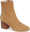 Jcrew Sadie Genuine Calf Hair Ankle Bootie In Melted Caramel