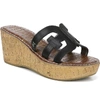 SAM EDELMAN REGIS PLATFORM WEDGE SLIDE SANDAL,G1920L1