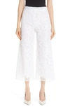 ADAM LIPPES LACE CROP WIDE LEG PANTS,R19508CD