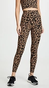 Lna Leopard Print Zipper Leggings