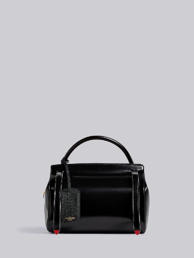 Thom Browne 3-strap Large Shoulder Bag In Black