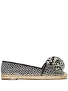 AQUAZZURA RAFIA PUFF ESPADRILLES