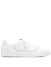 Valentino Backnet Sneakers In White