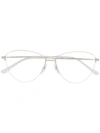 BALENCIAGA METAL FRAME GLASSES