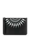 NEIL BARRETT LIGHTNING BOLT POUCH