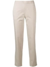 ALBERTO BIANI CROPPED TAPERED TROUSERS