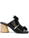 PROENZA SCHOULER PROENZA SCHOULER SANDALEN MIT KNOTENDETAIL - SCHWARZ