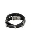 GUCCI ANGER FOREST DOUBLE WRAP LEATHER BRACELET