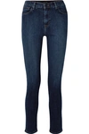 J BRAND RUBY 30" HIGH-RISE SLIM-LEG JEANS