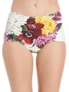 DOLCE & GABBANA DOLCE & GABBANA FLORAL PRINT BIKINI BOTTOM