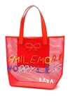 ANYA HINDMARCH ANYA HINDMARCH SMILE MORE TOTE BAG