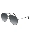 GUCCI MEN'S GRADIENT AVIATOR SUNGLASSES,PROD146990595