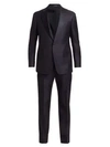 GIORGIO ARMANI Honeycomb Wool Tuxedo Suit