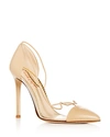 CHARLOTTE OLYMPIA WOMEN'S D'ORSAY POINTED-TOE PUMPS,OLS196336A-09360