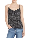 Equipment Layla Floral-print Crepe De Chine Camisole In Black