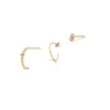 EDGE OF EMBER PINK STUDS STACKING SET,3034953