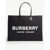 BURBERRY CANVAS TOTE BAG