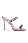 MANOLO BLAHNIK FOR FWRD DALLITRE 105 SANDAL,MNIF-WZ105