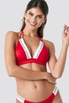 CALVIN KLEIN Fixed Triangle-RP Top Red