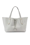ANNABEL INGALL ANNABEL INGALL SMALL ISABELLA TOTE IN grey.,AING-WY85