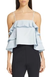 OPENING CEREMONY PLEATED TOP,SS19ALV12453