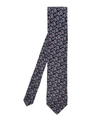 Shop Liberty London Liberty Mens Widnes Printed Silk Tie In Navy