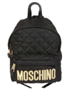 MOSCHINO QUILTED BACKPACK,10888324