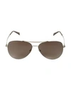 GUCCI 59MM Aviator Sunglasses