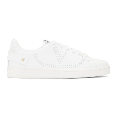 Valentino Garavani Backnet Sneakers In White