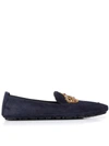 DOLCE & GABBANA CROWN PATCH LOAFERS