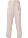 ACNE STUDIOS CUFFED CROPPED TROUSERS