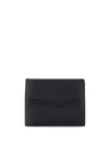 FERRAGAMO STUDDED LOGO BIFOLD WALLET