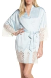 Flora Nikrooz Genevive Short Robe In Ice Flow